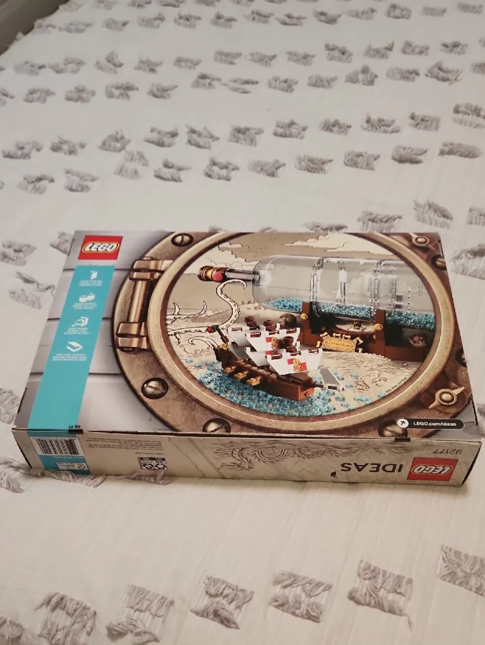 NWT, Lego Ideas Ship in a Bottle Building Toy